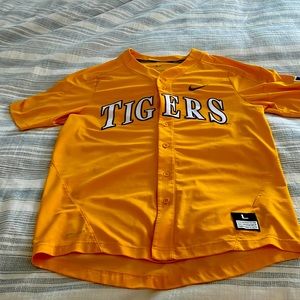 LSU Tigers baseball Jersey Size Large mens.